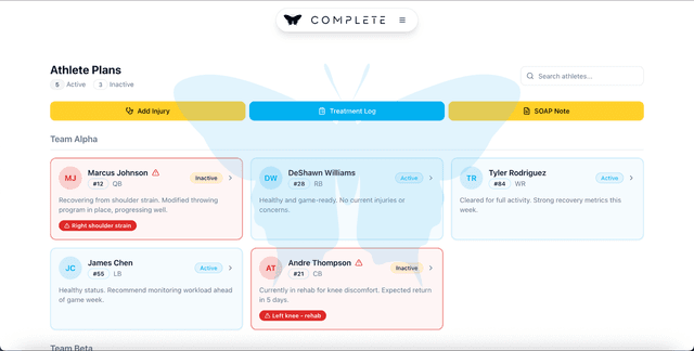 Feature preview on tablet