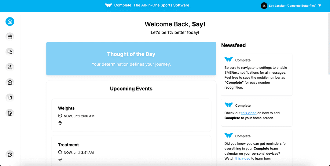 Feature preview on desktop