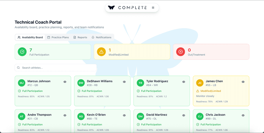 Feature preview on desktop